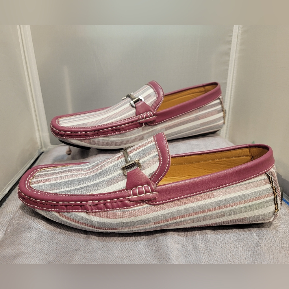 Montique S-611 Mens Casual Shoes Mauve – New In Box
